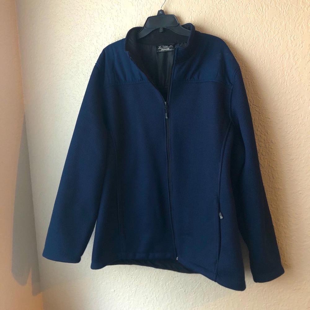 Navy medium-weight jacket
